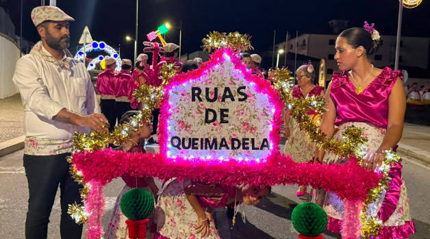 São João: Queimadela na Marcha